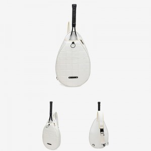 Trust-U 2023 Uutuus: Tyylikäs sulkapallokassi naisille – Yksiolkainen ja olkapäälle kiinnitettävä – Lasten kädessä pidettävä – Suurikapasiteettinen tenniskassi miehille