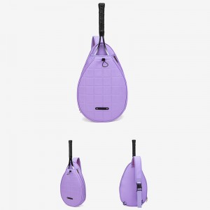 Trust-U 2023 Uutuus: Tyylikäs sulkapallokassi naisille – Yksiolkainen ja olkapäälle kiinnitettävä – Lasten kädessä pidettävä – Suurikapasiteettinen tenniskassi miehille