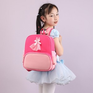 TRUST-U Children’s Korean dance bag girls’ double shoulder ballet dance bag exercise clothes training storage bag