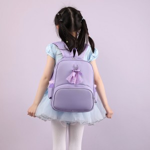 TRUST-U Children’s Korean dance bag girls’ double shoulder ballet dance bag exercise clothes training storage bag