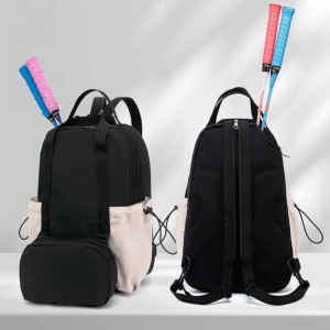 Trust-U Korean-Style Badminton Bag: Unisex Dual-Strap Backpack for Men & Women – Genuine Large Capacity for 3 Racquets – Ideal for Kids & Adults Sports Activities