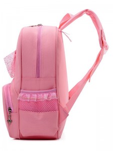 TRUST-U Primary school girl’s princess dress style backpack dance backpack large capacity lightweight back protection weight reduction backpack