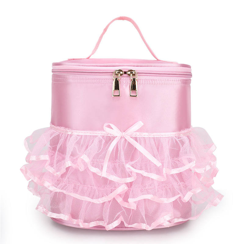 TRUST-U Çagalaryň tans sumkasy doka yubka sumkasy çap edilen logo tekst okuw synpy çagalar bagynyň balet sumkasy