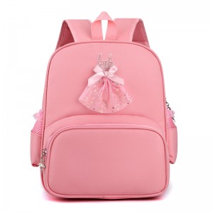 TRUST-U Children’s Korean dance bag girls’ double shoulder ballet dance bag exercise clothes training storage bag