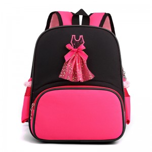 TRUST-U Children’s Korean dance bag girls’ double shoulder ballet dance bag exercise clothes training storage bag