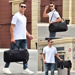 TRUST-U Carry on Luaggage Airlines Approved, Foldable Travel Duffel Bags Weekender Overnight Carry on Duffel Luggage Gym Duffle Bag