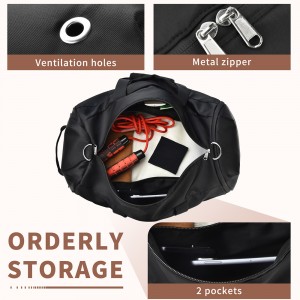 Trust-U Travel Sports Gym Bag for Women or Men with Wet Pocket and Shoes Compartment for Training Swim Yoga