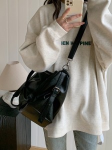 Mála tote PU TRUST-U Unisex, móracmhainne le hurranna fliucha agus tirime ar leithligh, foirfe le haghaidh taistil agus úsáide sa seomra aclaíochta