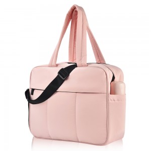 Trust-U Gym Bag for Women, Duffle Bag with Shoe Compartment Travel Carry on Weekender Bag, Personal Item Travel Bag for Overnight