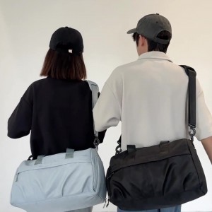 TRUST-U Short-distance business trip lightweight one-shoulder handbag with dry and wet separation large-capacity sports training bag trendy fashion travel bag
