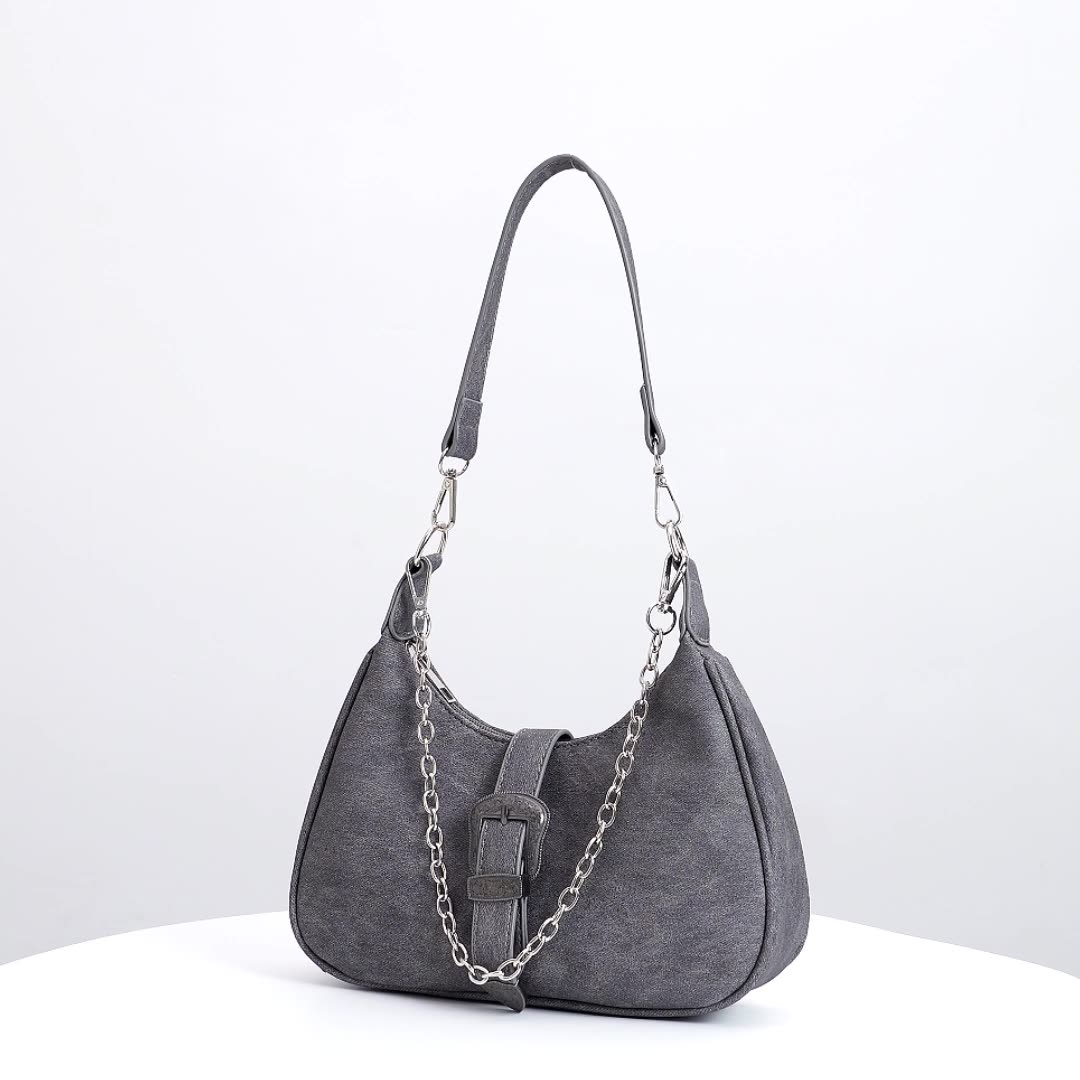TRUST-U New retro-style versatile chain underarm bag
