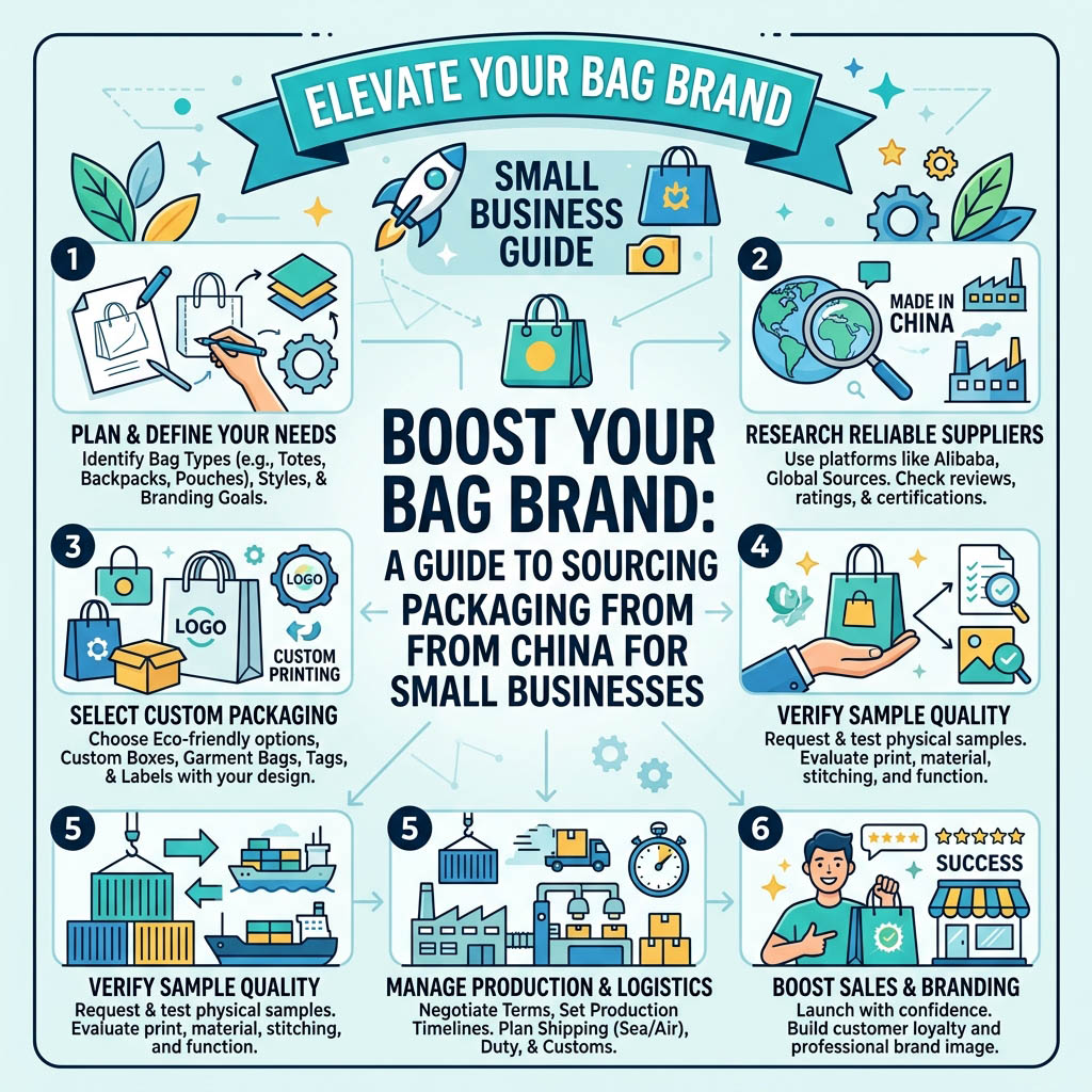 Elevate Your Bag Brand: Mastering Packaging for Small Businesses Sourcing from China