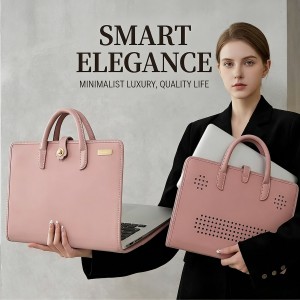 TRUST-U Japanese and Korean niche protective cases, laptop bags, and handbags in pink, girly style