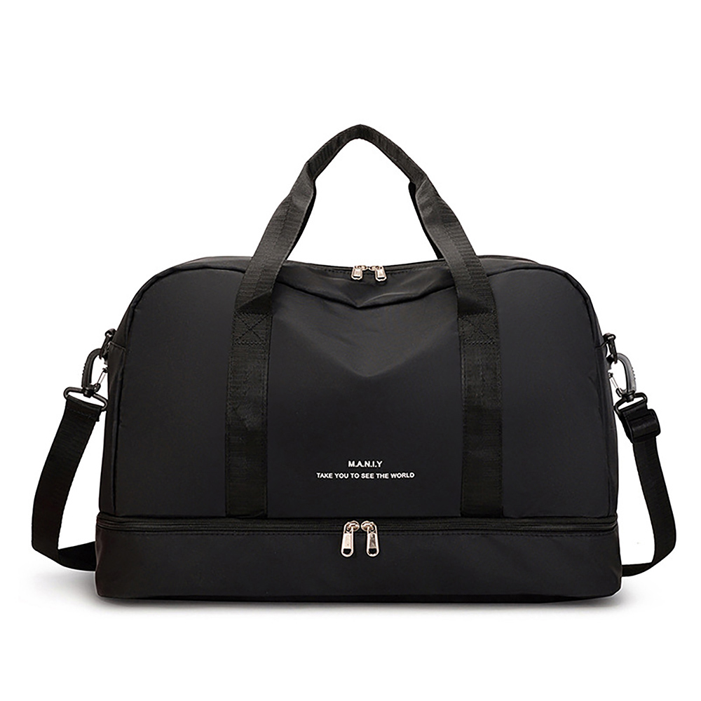 Trust-U Sports Gym Bag for Women/Men Large Capacity Travel Duffel Bag Waterproof Nylon Weekender Overnight Bag