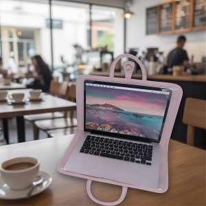 TRUST-U Japanese and Korean niche protective cases, laptop bags, and handbags in pink, girly style