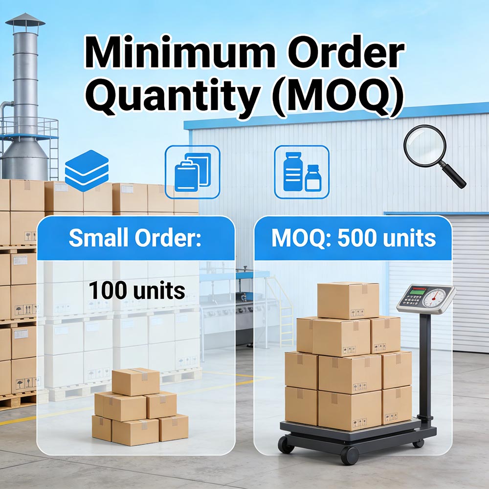 What’s the Minimum Order Quantity (MOQ) requirements if i buy bags from China supplier?
