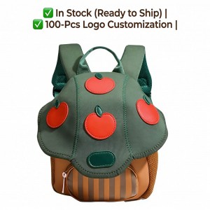 TRUST-U Cute Mushroom Backpack – Mini Nylon School Bag for Kindergarten Girls & Travel Gift