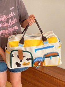 TRUST-U Fitness Backpack Sports Bag Luggage Bag Lightweight Oxford Cloth Travel Backpack