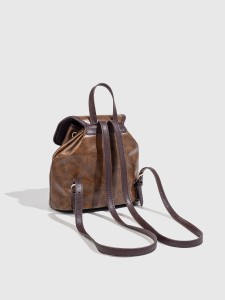 TRUST-U Merlad drawstring backpack for women, casual travel, 2025 niche design, commuter backpack