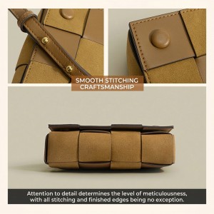 TRUST-U Retro Color-Blocked Plaid Shoulder Bag for Women – Vintage Crossbody Purse Preppy Style