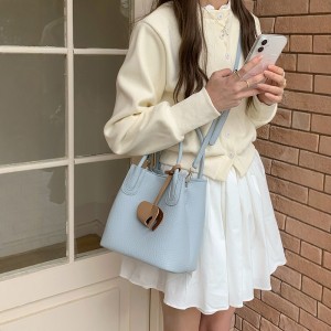 TRUST-U Niche Market Basket Bucket Bag, New Spring/Summer 2025 Tote Bag, Commuter Shoulder Bag, Crossbody Bag, Handbag