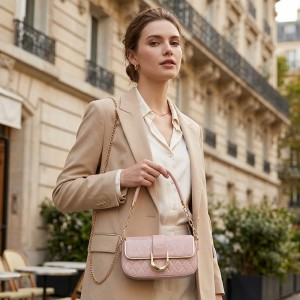 TRUST-U New Quilted Underarm Bag – Large Capacity Leather Shoulder Bag for Women Commuting