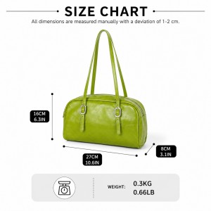 TRUST-U Unique Style Casual Shoulder Bag Large Capacity Retro Tote Bag for School and Daily Commute