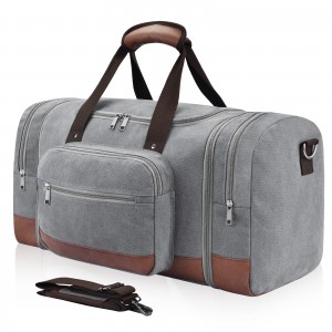 Trust-U Cross-Border Large Capacity Canvas Travel Bag Unisex Fashion Trend Handheld Shoulder Bag Business Trip Travel Luggage Bag