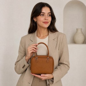 TRUST-U Genuine Leather Shoulder Crossbody Bags Purse for Women Tote Bag