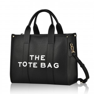 Trust-U Cross-Border Double PU Letter Tote Bag, Versatile and Portable Women’s Shoulder and Crossbody Bag for Going Out