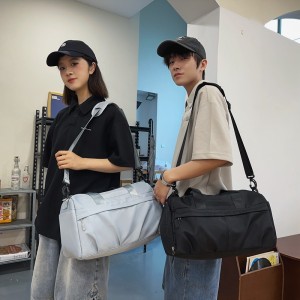 TRUST-U Short-distance business trip lightweight one-shoulder handbag with dry and wet separation large-capacity sports training bag trendy fashion travel bag