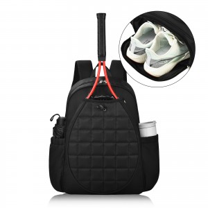 Trust-U Outdoor Racket Carrying Tote Bag, Multi-functional Large Capacity Foldable Storage Backpack