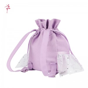 TRUST-U Bana ba mahetla a mabeli ballet setaele sa princess bakete mokotla oa tantši oa mokotla oa cylindrical mokotla oa mesh mokotlana oa sequin oa motjeko