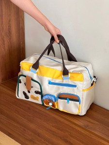 TRUST-U Fitness Backpack Sports Bag Luggage Bag Lightweight Oxford Cloth Travel Backpack