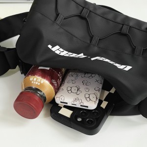 TRUST-U Drawstring design toast bag shoulder messenger bag casual functional sports backpack fashion