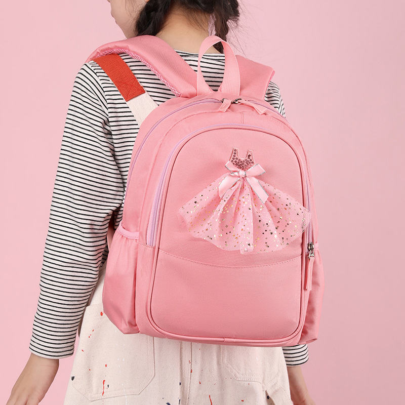 TRUST-U LOGO başlangyç synp okuwçylary bilen çap edilen täze çagalar tans sumkasy, ýeňil reňkli reňkli sumka çagalar bagynyň gaty reňkli mekdep sumkasy