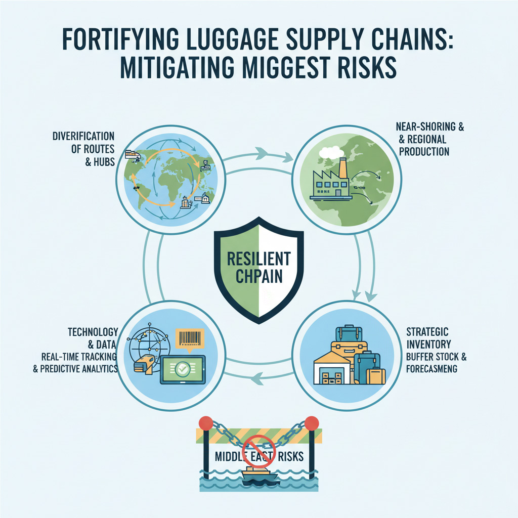 Building a Resilient Supply Chain for Luggage Brands: Strategies to Mitigate Middle East Risks