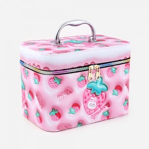 TRUST-U Large-capacity cosmetic bag, luxury feel, small portable female portable waterproof multi-functional storage travel handbag