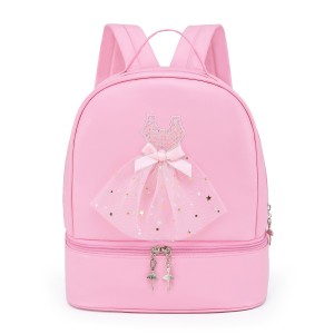 TRUST-U အကအိတ် စတိုင်အကအိတ် အသစ် ဖက်ရှင်အက ကျောပိုးအိတ် အမျိုးသမီး ဘဲလေးလေ့ကျင့်ရေးအဝတ် သိုလှောင်အိတ် အကပခုံးအိတ်