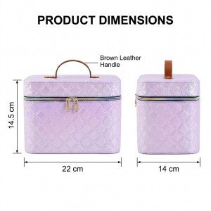 TRUST-U Cosmetic Bag with Large Capacity, High-end Ins Style, High Appearance, Waterproof, Portable and Multifunctional Storage