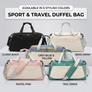 TRUST-U Functional And Stylish Fitness Duffel Bags – Perfect For Active Lifestyles -A reliable partner on the road to sports