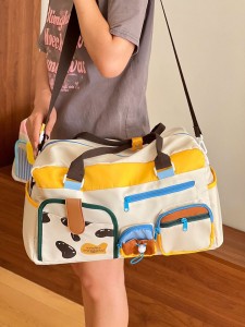 TRUST-U Fitness Backpack Sports Bag Luggage Bag Lightweight Oxford Cloth Travel Backpack