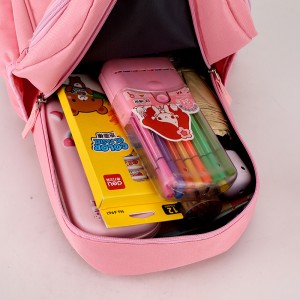 TRUST-U LOGO başlangyç synp okuwçylary bilen çap edilen täze çagalar tans sumkasy, ýeňil reňkli reňkli sumka çagalar bagynyň gaty reňkli mekdep sumkasy