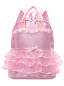 TRUST-U Girls dance backpack cute childlike large capacity backpack can be printed kindergarten sweet female student schoolbag