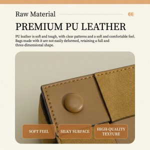 TRUST-U Retro Color-Blocked Plaid Shoulder Bag for Women – Vintage Crossbody Purse Preppy Style