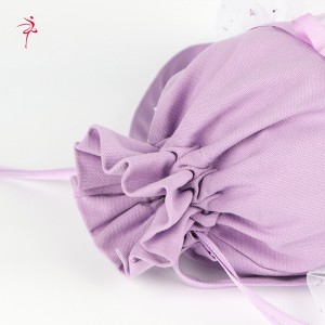 TRUST-U Bana ba mahetla a mabeli ballet setaele sa princess bakete mokotla oa tantši oa mokotla oa cylindrical mokotla oa mesh mokotlana oa sequin oa motjeko