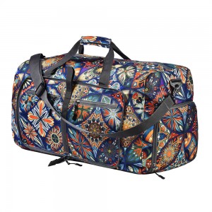 Trust-U Travel Duffel Bag for Women Men Small Sport Gym Bag Weekender Overnight Bag Lightweight Carry on bag Foldable Gym Bag
