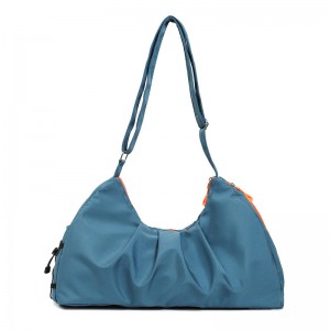 TRUST-U Gym Bag Wet Dry Separate with Compartment, Small Boxing Barrel Bag, Sports Duffel Bag Fitness Handbag for Women