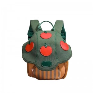 TRUST-U Mini Cute Mushroom Backpack, Nylon Kindergarten Backpack, Convenient Backpack for Outings and Play