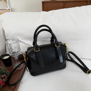 TRUST-U Retro Bowling Pillow Bag – Women’s Soft Crossbody Shoulder Purse for Autumn Winter Commute